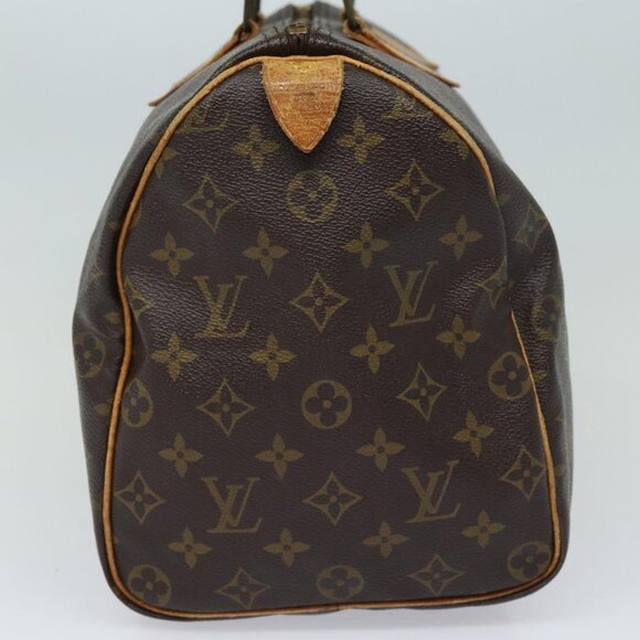 LOUIS VUITTON Monogram Speedy 35 Hand Bag - Picture 5 of 16